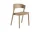 Čalouněná židle Cover Side Chair, oak/remix 252