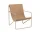 Křeslo Desert Lounge Chair, cashmere / solid cashmere