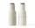 Mlýnky na sůl a pepř Bottle Ceramic set 2ks, sand / walnut
