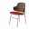Jídelní židle Penguin, walnut/Hallingdal 600
