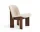 Křeslo Chisel, walnut / Sheepskin Mohawi 21