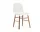 Židle Form Walnut, white