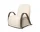 Křeslo Buur Nordic Bouclé, off white