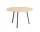 Jídelní stůl Loop Stand Table Round Ø120, oak/black