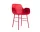 Židle Form s područkami Steel, bright red