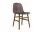 Židle Form Walnut, brown