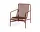 Textilní podsedák Palissade Lounge Chair Seat Cushion, iron red