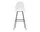 Barová židle Eames Plastic High, white