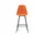 Barová židle Eames Plastic Low, rusty orange