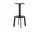 Barová židle Massif Bar Stool AV40, dark oak/warm black