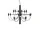 Lustr 2097/18 Frosted Bulbs, matte black