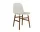 Židle Form Walnut, light grey