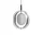 Závěsné svítidlo Pearl, chrome