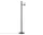 Stojací lampa Nocturne Cone F1, black