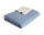 Pléd Mega Dot Organic 235x245, dusty blue