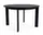 Jídelní stůl Chisel 25 Round Ø127, black lacquered oak