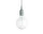 Závěsná LED lampa E27, light green