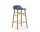 Barová židle Form 65 cm Oak, blue