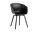 Židle AAC 22 Black Laquered Oak Veneer, black 2.0