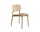 Židle Soft Edge 60, lacquered oak