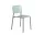 Židle Soft Edge 40, dusty green oak/black powder coated steel