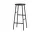 Barová stolička Cornet High, Powder Coated Steel Soft Black / Soft Black