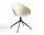 Židle AAC 220 Black Powder Coated Alu Swivel, Melange cream