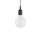 Závěsná LED lampa E27, midnight blue