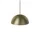 Závěsná lampa Aluna Ø60, matt bras