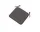 Textilní podsedák Linear Steel Bar & Counter Stool, dark grey
