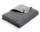Pléd Mega Dot Organic 260x260, dark grey