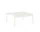 Zahradní konferenční stolek Palissade Low Table, cream white