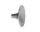 Věšák HiHat Knob Maxi 2 ks, brushed steel