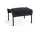 Otoman O2, black textile
