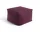 Pouf Story, burgundy
