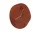 Hodiny Melt, dark stained burl