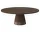 Konferenční stolek Piro Ø90 H36, dark oiled oak