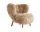Křeslo Little Petra VB1, oak/sheepskin Honey