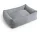 Psí pelíšek Dogs Bed Zip L, blue and white stripe