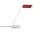 Stolní lampa Apex Desk, maroon red