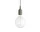 Závěsná LED lampa E27, olive