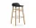 Barová židle Form 75 cm Oak, black