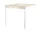 Výklopný stolek String Folding Table, ash/white