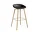 Barová stolička AAS 32 High Lacquered Oak Veneer, black