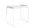 Stolek Tray Table Large 40x60, white