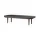 Stolek Fly SC5, smoked oiled oak/honed Nero Marquina