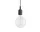 Závěsná LED lampa E27, dark green