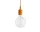Závěsná LED lampa E27, light orange