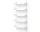 Policová sestava Wall Shelf 1900, white/white