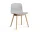 Židle AAC 12 Lacquered Solid Oak, concrete grey